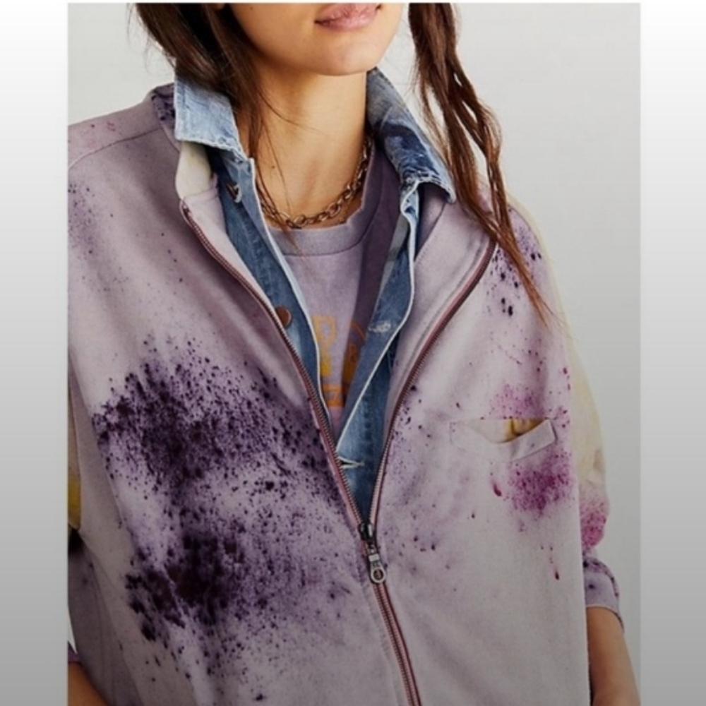 Free People x Maria Bouvier Sweatshirt NWOT - Picture 4 of 5